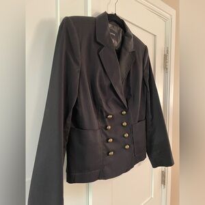 Jacob double breasted crop blazer